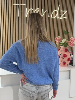 Vestje Saar jeansblauw