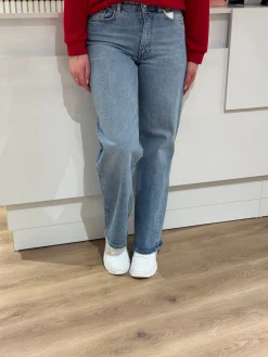 Wide jeans Juicy medium blue lengte 32 – Only