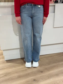 Wide jeans Juicy medium blue lengte 32 – Only