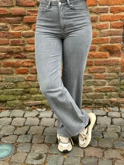 Wide jeans Tessa grijs lengtemaat 34 – Vero Moda