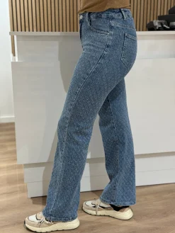 Wide leg jeans Esmée medium blue