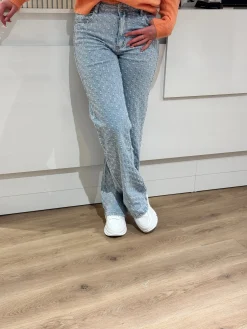 Wide leg jeans Milou light blue