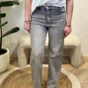 Wide leg jeans Sylvie Grey